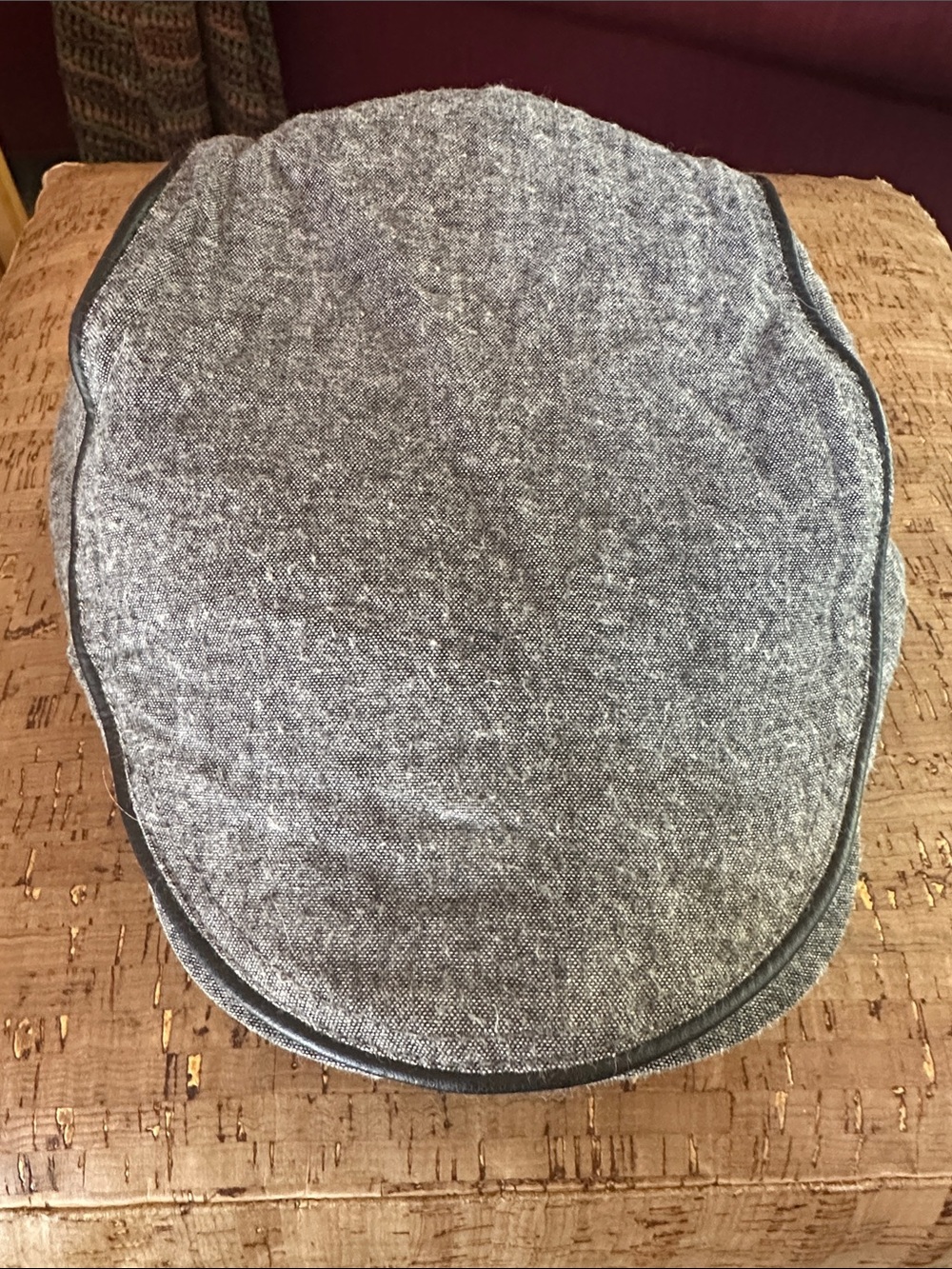 urban pipeline Gray Tweed Flat Cap for Men in L/XL